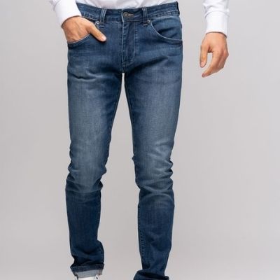 Jeans uomo cinque tasche scuri